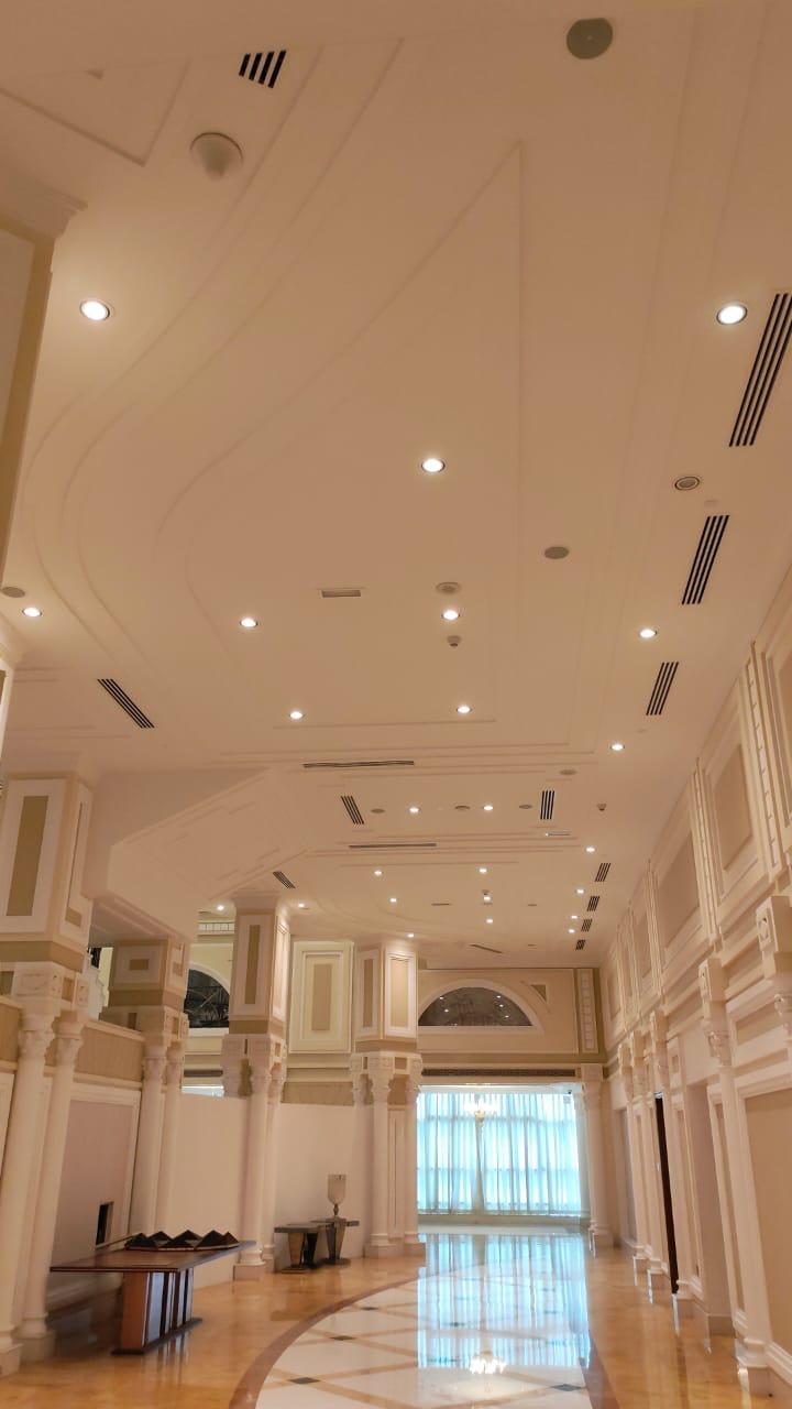 Waldorf Astoria ballroom new kitchen with lift and washrooms
