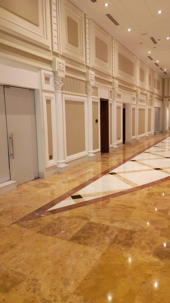 Waldorf Astoria ballroom new kitchen with lift and washrooms