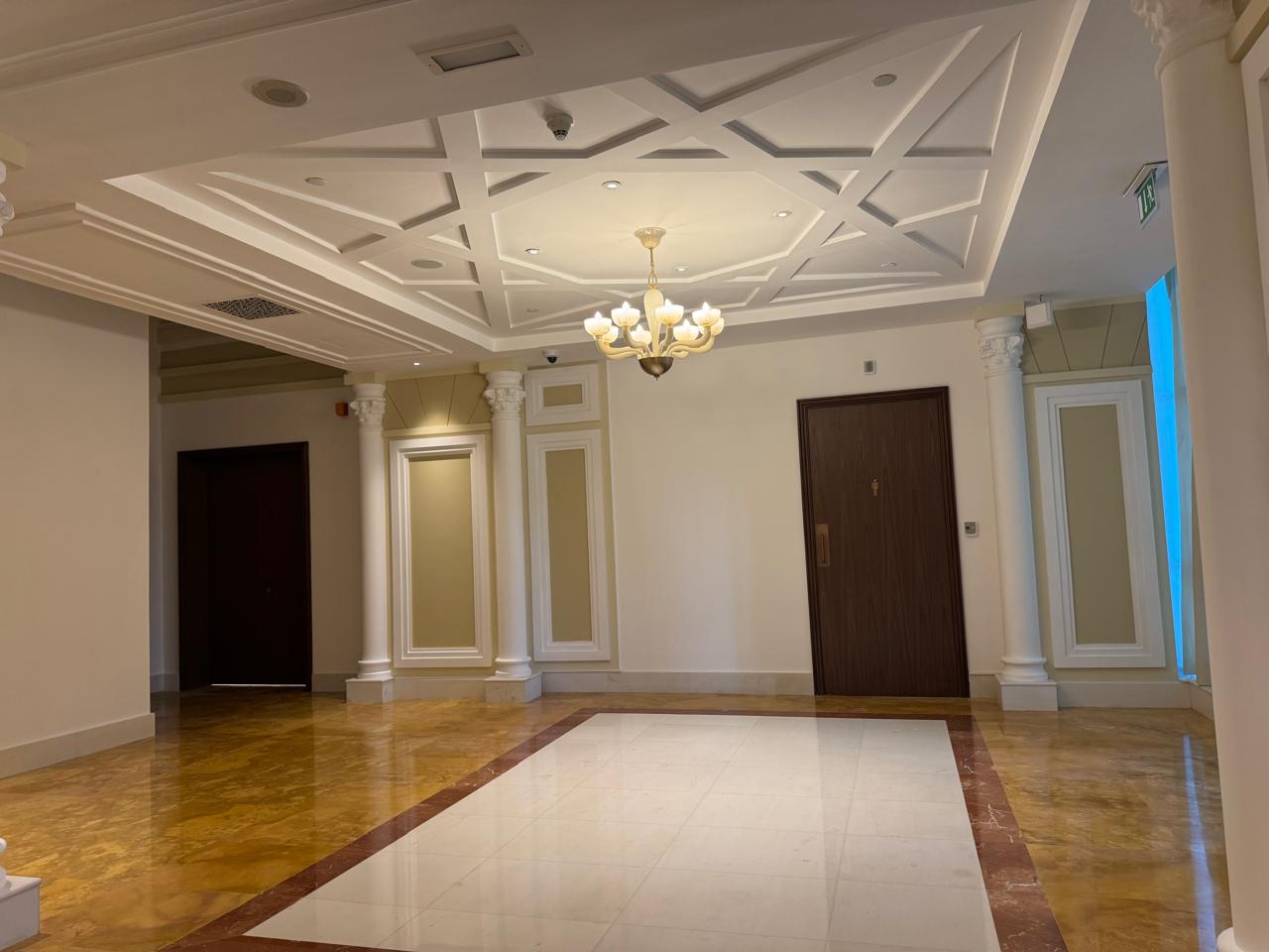 Waldorf Astoria ballroom new kitchen with lift and washrooms