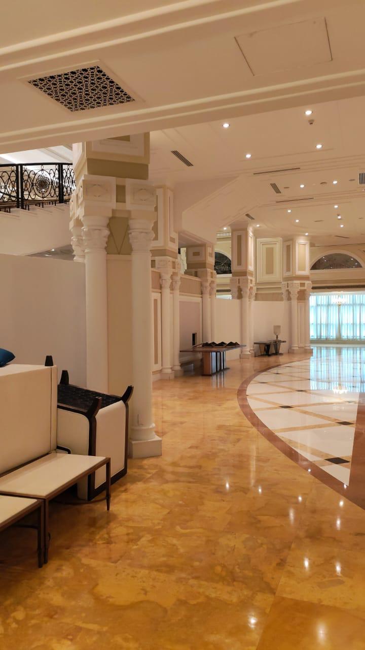 Waldorf Astoria ballroom new kitchen with lift and washrooms