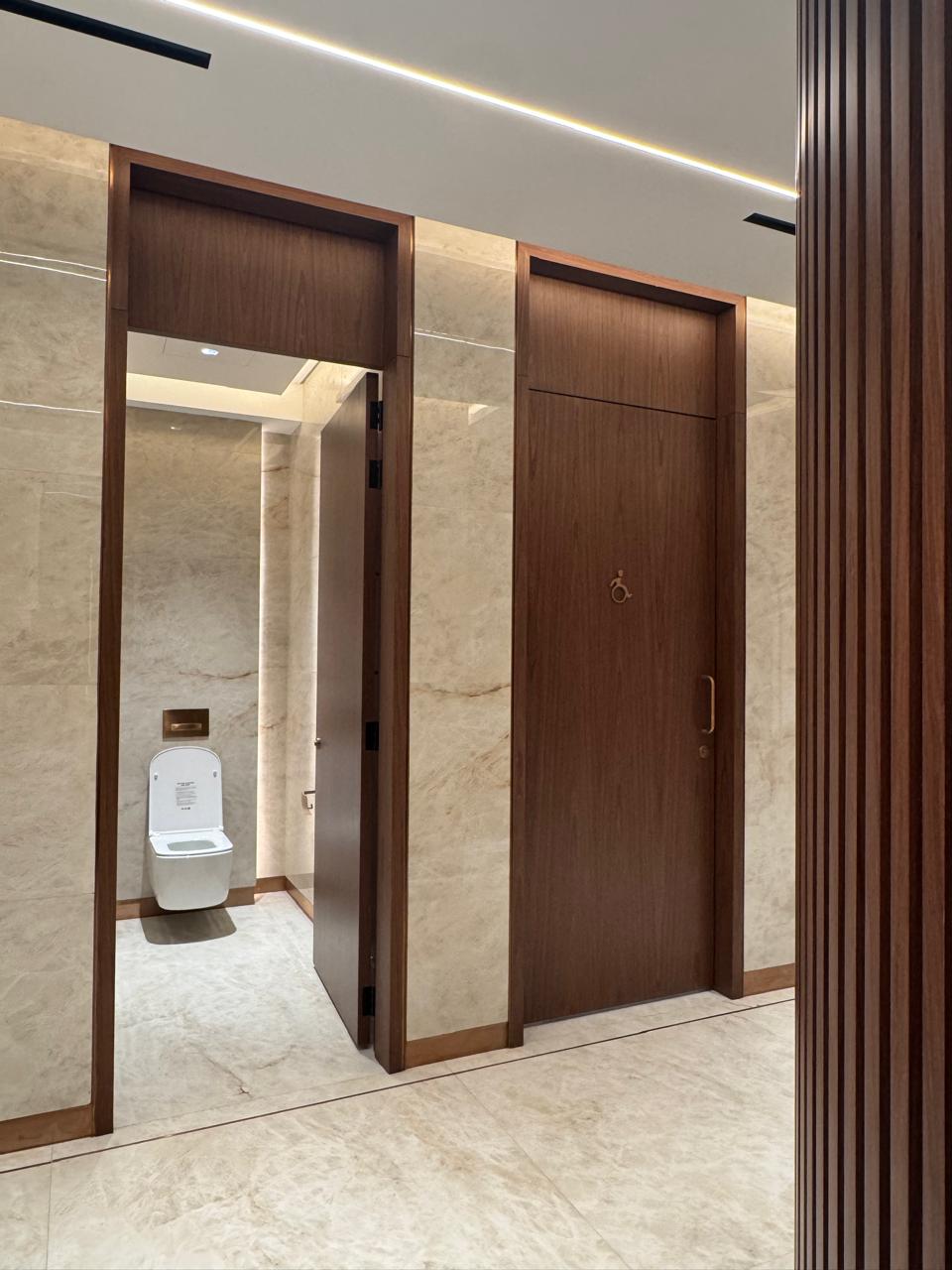 Waldorf Astoria ballroom new kitchen with lift and washrooms