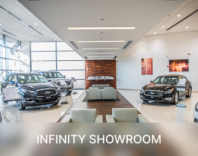 Infinity showroom